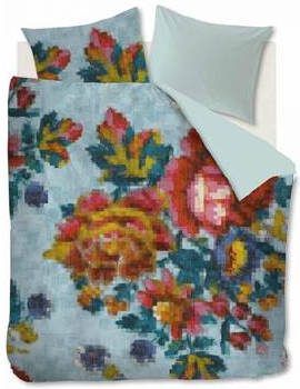 Merkloos Oilily Floral Mosaic Dekbedovertrek Lits jumeaux(240x200/220 Cm + 2 Slopen) Katoen Satijn Multi