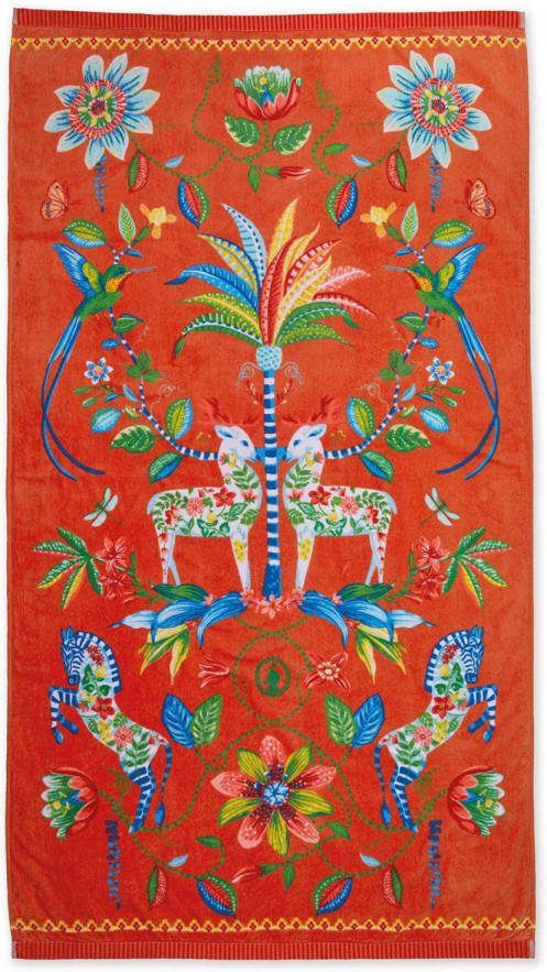 Pip Studio strandlaken Curio orange